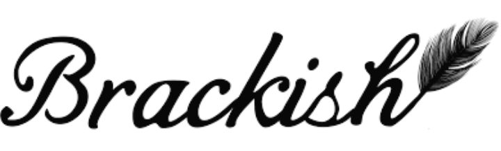 Brackish Logo White