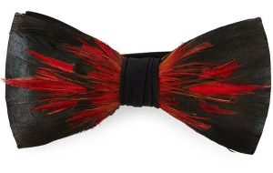 Brackish Bow Tie Red And Black